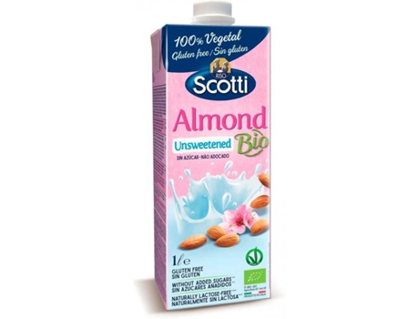 Bebida de Almendras Sin Azúcar Eco SCOTTI (1 L)