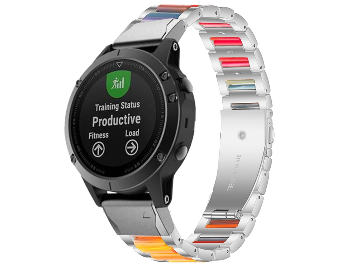 Correa Acero para Garmin Instinct Solar - Camo Edition Opala