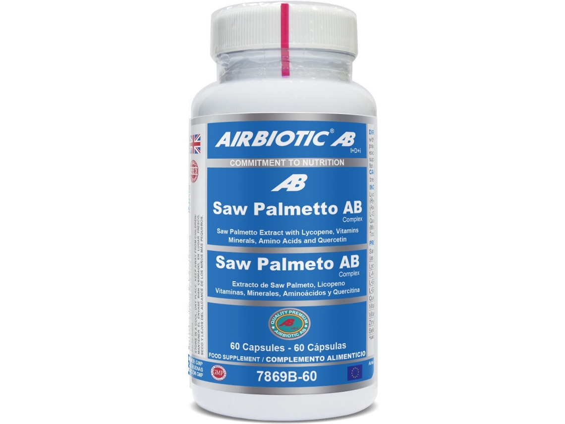 Complemento Alimentar AIRBIOTIC Saw Palmeto Ab Complex