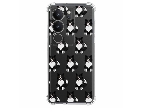 Funda Silicona Antigolpes para Vivo V29 5G diseño Perros 07 Dibujos