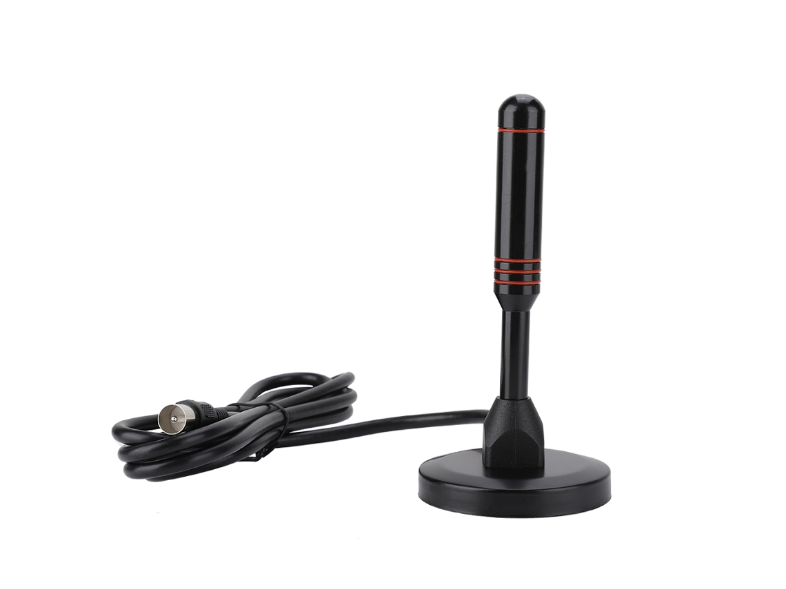 Antena de TV digital (DVB-T HDTV, antena de varilla de aluminio de 1,5 m)