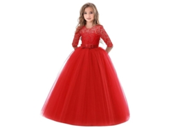 Vestido De Princesa Para Niña, Vestido De Fiesta, Boda, Dama De Honor, Vestido Formal Infantil Ene