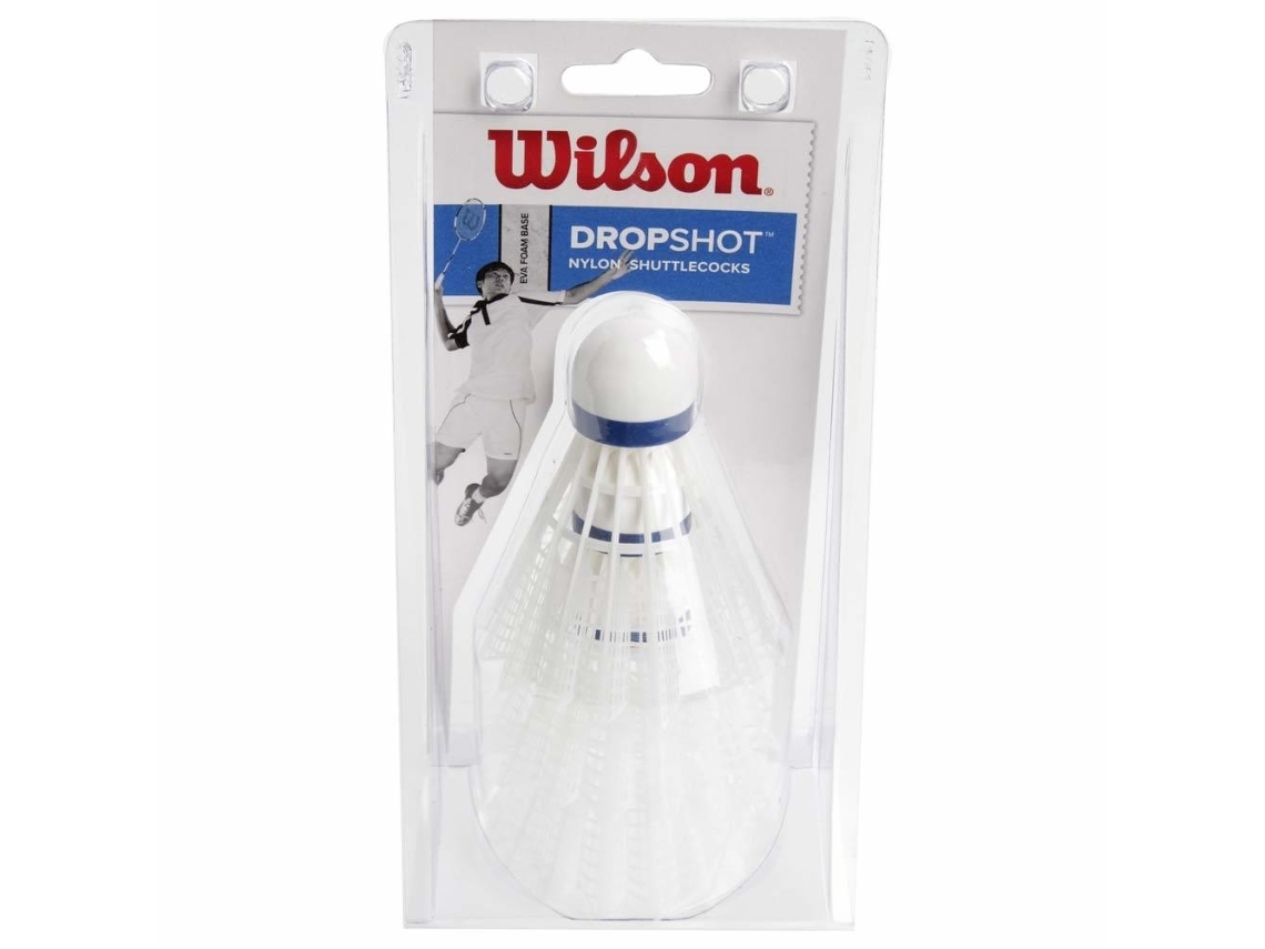 Volantes de Bádminton WILSON (one size - Sintético - Blanco)