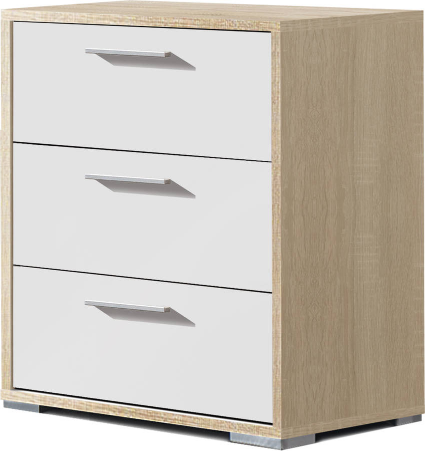 Mesa de Centro VENPRODIN Basic Blanco (63x43x35 cm - Melamina)