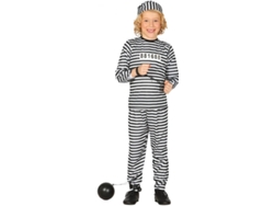 Disfraz de Niño DISFRAZZES Prisionero Rayas Estrechas (Talla: 10 a 12 años)