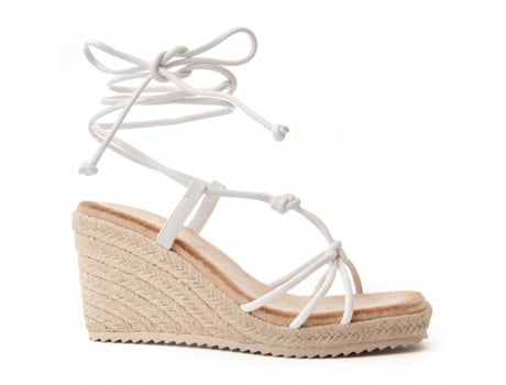 Sandalias de Mujer MONTEVITA Camba Tecido Blanco (37)