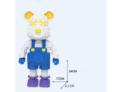 (estilo 1) Mini Muñeca De Cartón Con Violencia Y Luces Para Niños - Bloques De Construcción En Miniatura