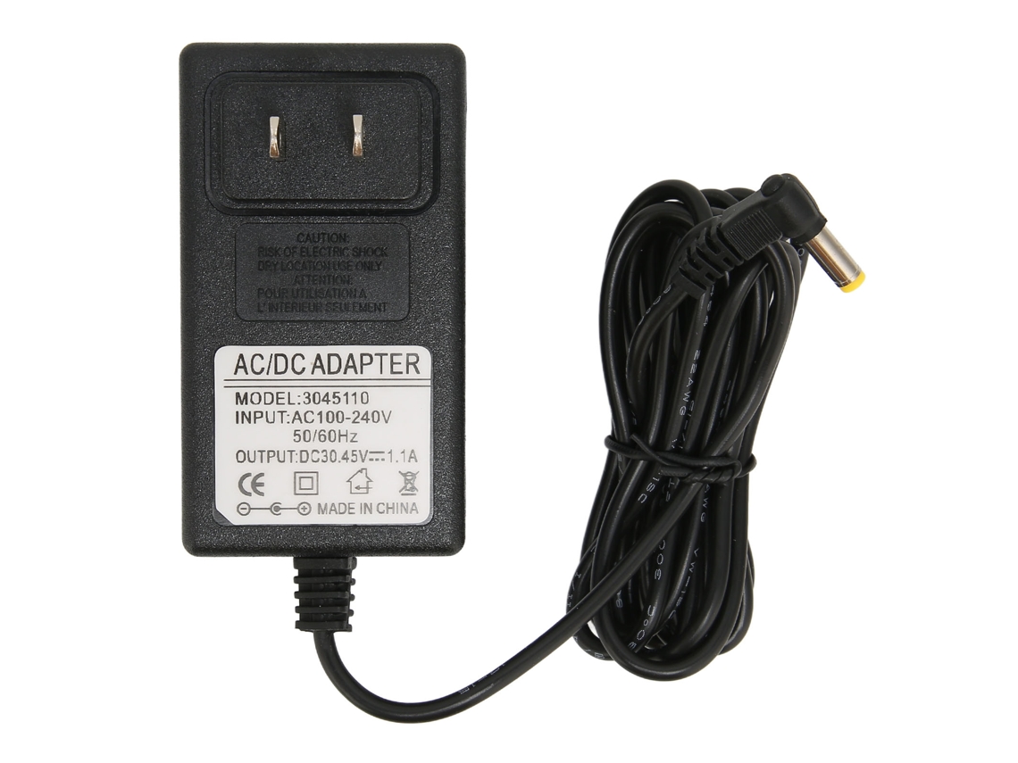 Adaptador De Corriente Para Aspiradora 30,45 V/1,1 A Con Protección Contra Cortocircuitos. Enchufe Estadounidense.