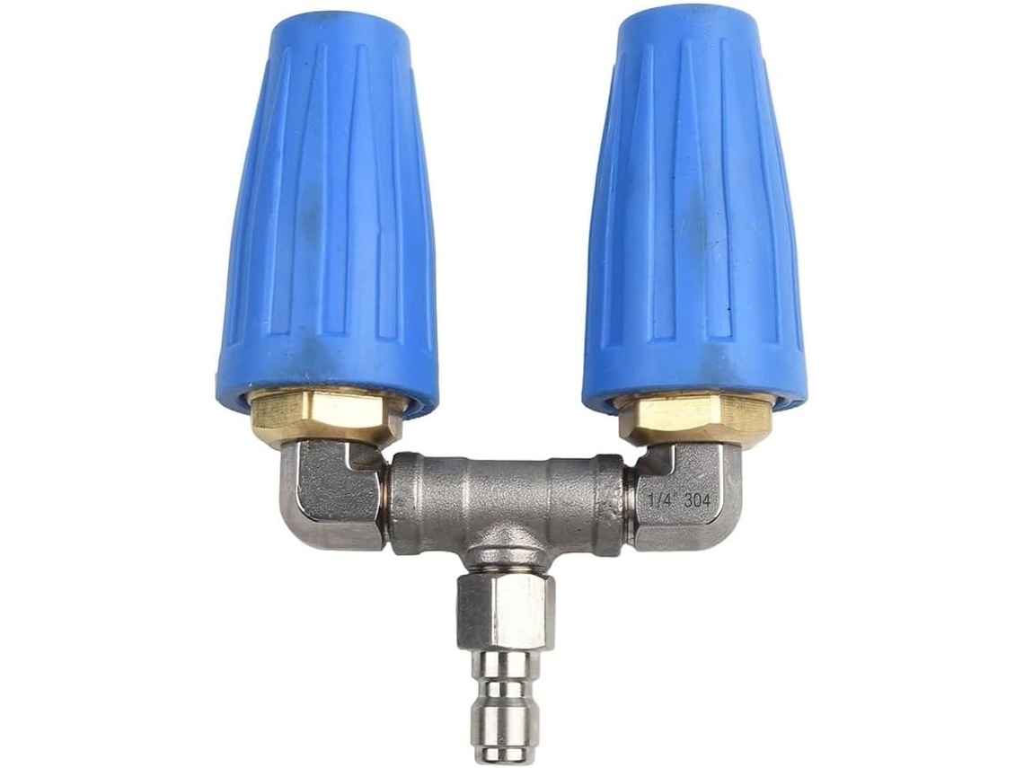 Bico Turbo Duplo Para Lavadora De Alta Pressão, Bico Turbo Duplo Rotativo De 4000 Psi