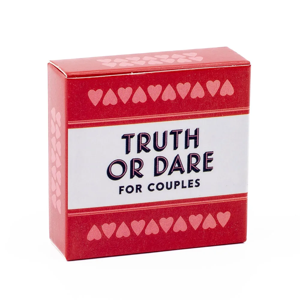 Se Trata De Un Juego De Mesa De Verdad O Reto Para Parejas, Diseñado Para Adultos, Que Contiene 51 Preguntas Y Mide 5x5 Cm.