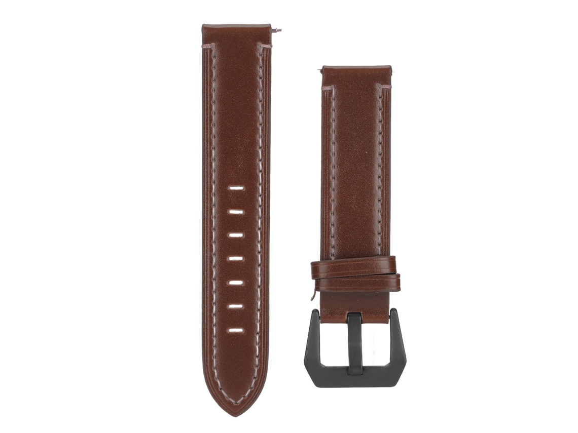 Mali cinto de Relógio Inteligente de Couro Vintage 20mm com Fivela de Aço Inoxidável para Amazfit Gts Café