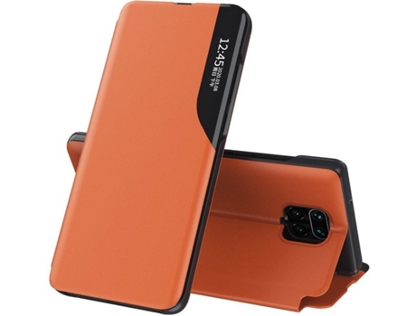 Carcasa Redmi Note 9 Pro LMOBILE Horizontal Naranja