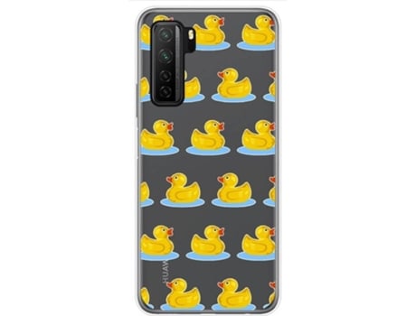 Carcasa Huawei P40 Lite 5G TUMUNDOSMARTPHONE Dibujos Transparente Multicolor