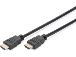 Cable HDMI ASSMANN (HDMI - 2 m - Negro)