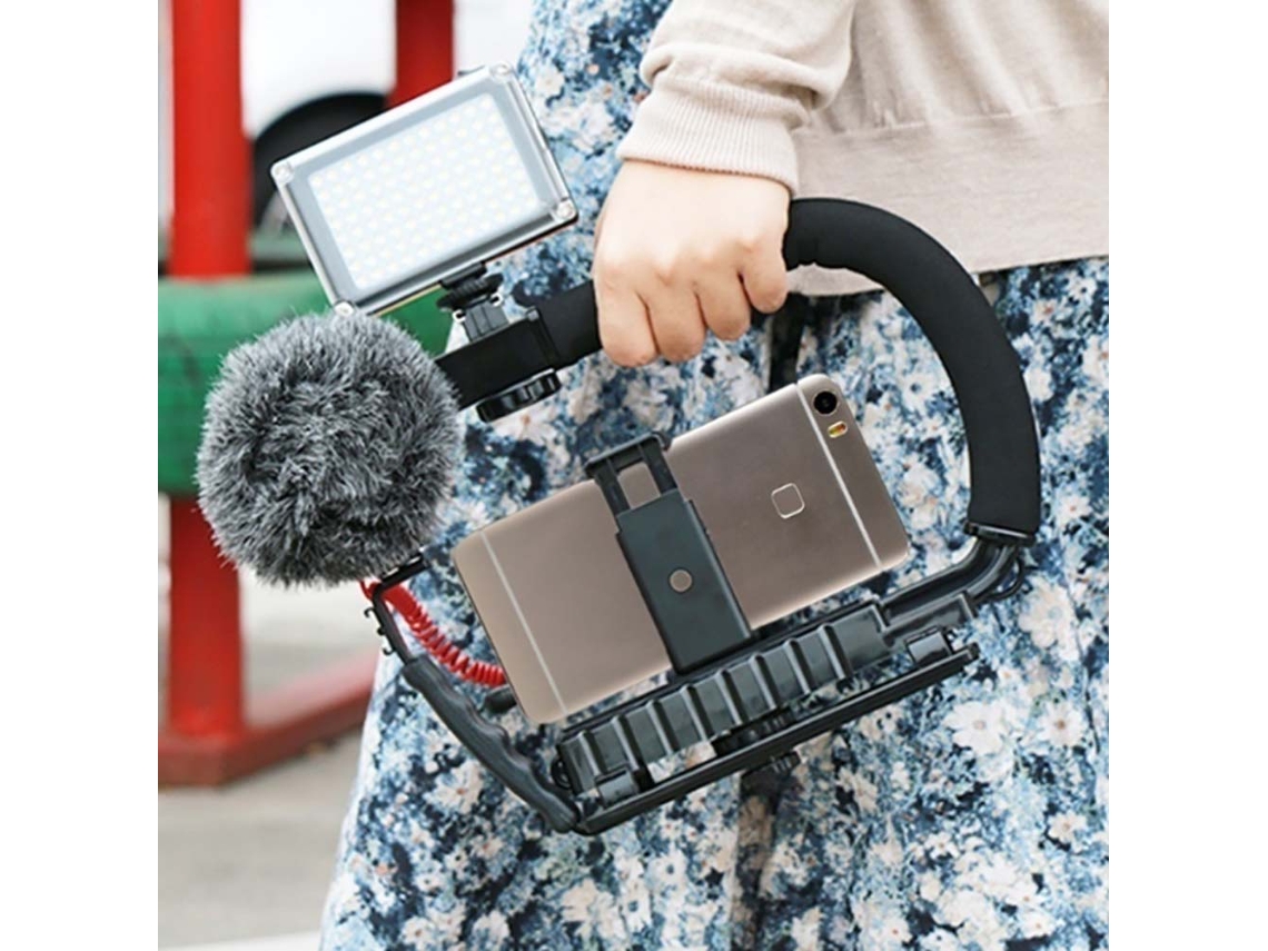 Estabilizador Portátil Asistente De Disparo Antishake Accesorio De Vídeo Dv Cámara Dslr