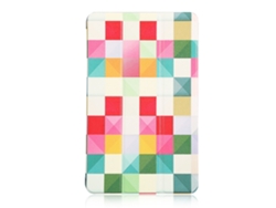 Funda protectora con tapa abatible para Samsung Galaxy Tab A 10.0 T580/t585 Cube en dorado claro