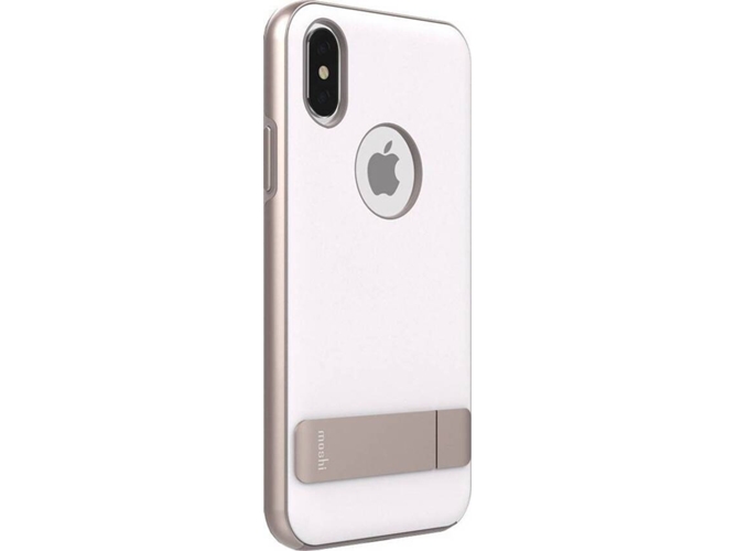 Funda iPhone X, XS MOSHI Kameleon Ivory Blanco