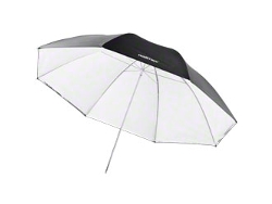 Paraguas Reflector WALIMEX 17654 2 en 1 Blanco