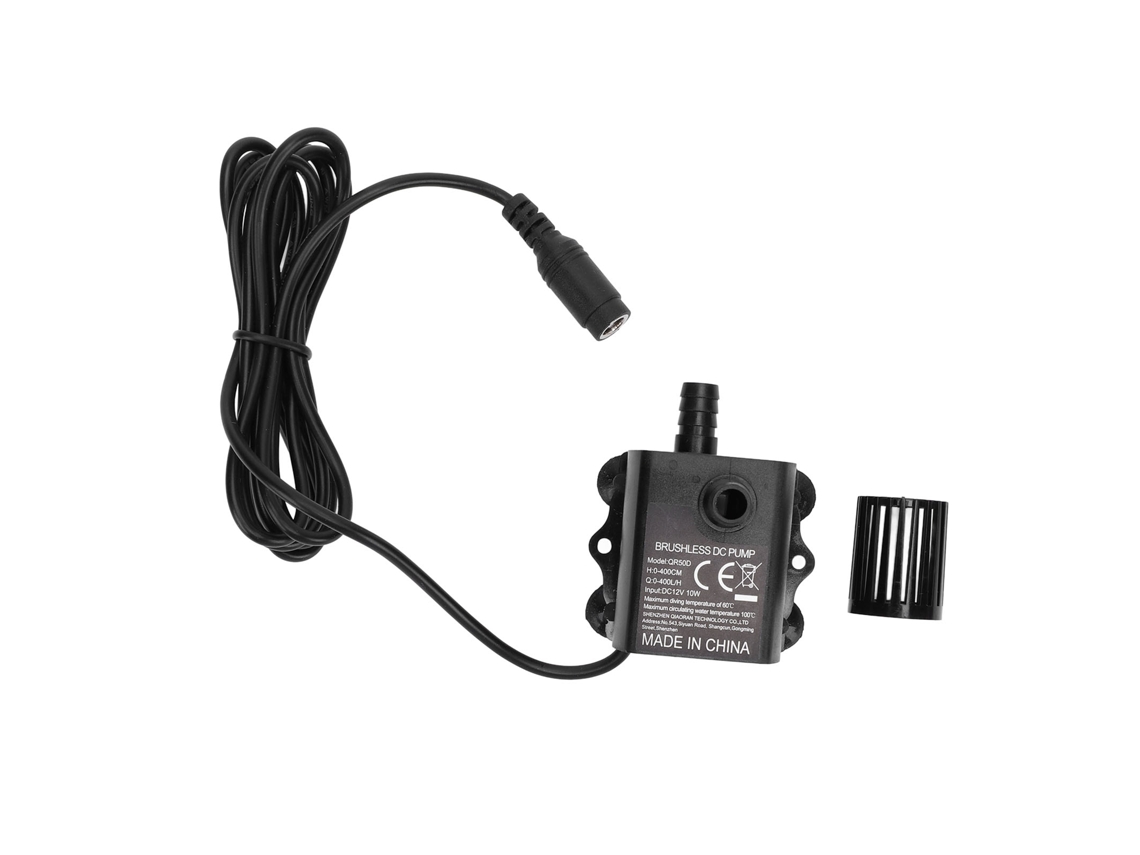 Bomba De Agua Sumergible Micro Sin Escobillas Dc12v 10w 400l/h Para Refrigeración De Acuarios Y Fuentes De Alimentación Para Pc