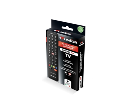 Meliconi Control TV+ mando a distancia IR inalámbrico Botones
