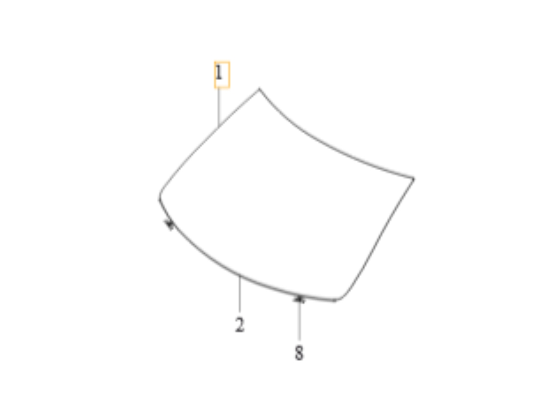 Parabrisas original Volvo S60 V60 32368961 Oe
