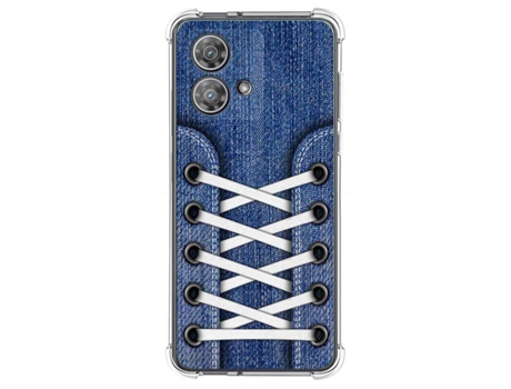 Funda Neo Diseño Zapatillas para Motorola Edge 40 Neo 5G TUMUNDOSMARTPHONE Silicona Multicolor