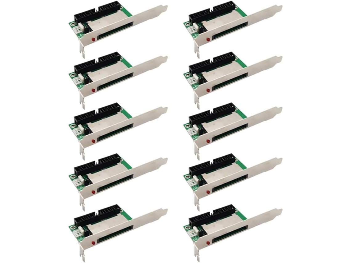 Adaptador Convertidor De Panel Ide De 3,5 A 40 Pines A Pci (10 Unidades)