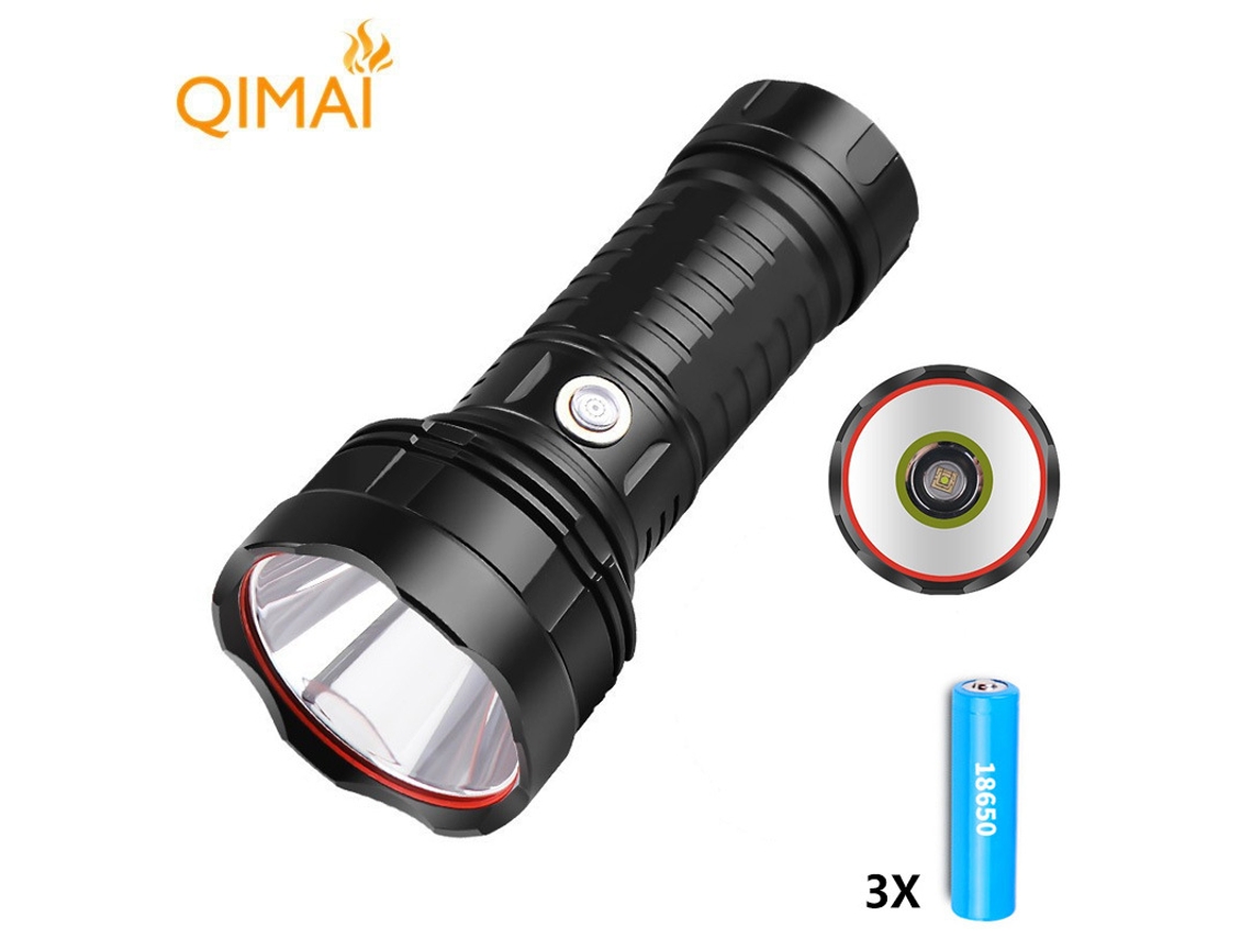 (f199 + 3 Baterías) Luz Láser Interior Blanca De 30w, Recargable Por Usb, Haz Fijo.