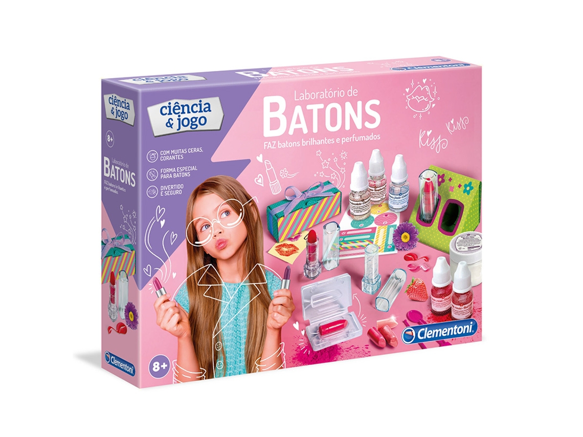 Laboratório de Batons CLEMENTONI (Idade Mínima: 8 anos)