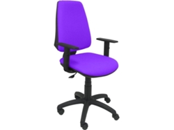 PIQUERAS Y CRESPO Silla de Escritorio Operativa PYC Elche CP Morado BA (Brazos Ajustables - Tejido)