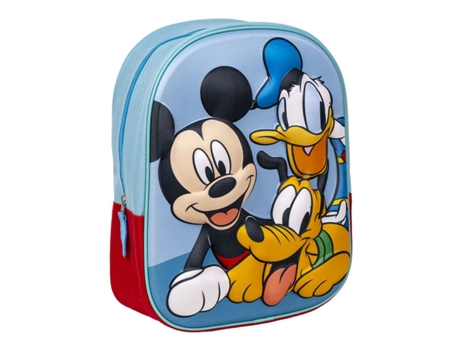 Mochila Escolar MICKEY MOUSE Azul 25x31x10 cm
