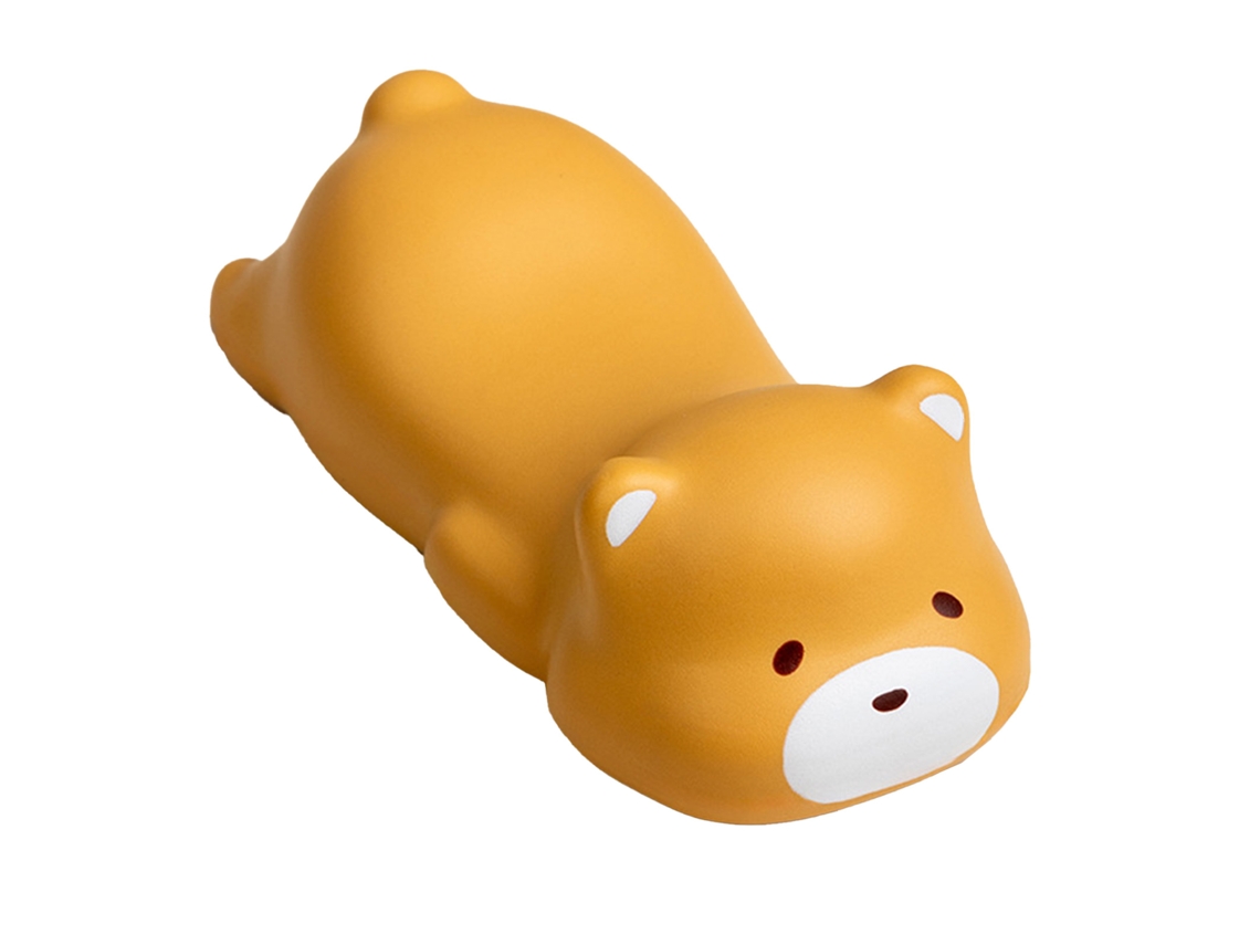 Soporte De Muñeca Para Ratón Cute Animal Cartoon Ergonómico Almohadilla De Descanso Cómoda Oso Marrón Para Oficina Hogar