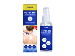 El spray para el cuidado de la piel Ouhoe limpia, elimina verrugas, imperfecciones y callosidades, y suaviza la piel.