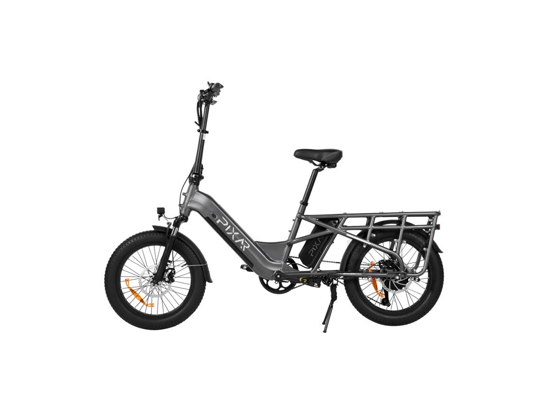 Pixar Plus7 500w 48v 20,4ah Fat Tire Bicicleta Eléctrica Gris
