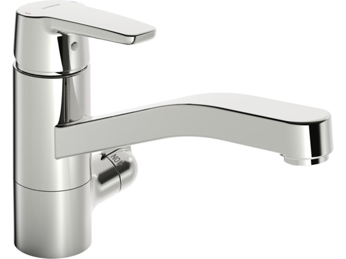 HANSA HANSAPOLO grifo de cocina con válvula lavavajillas, válvula de cierre de aparato, 215mm de proyección, 52662293,