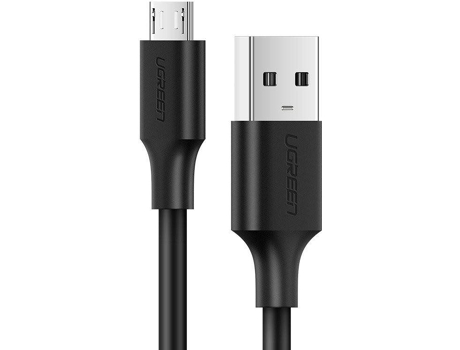 Cable UGREEN 60138 (USB - 2 m - Negro)