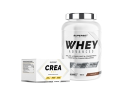 Programa avanzado de ganancia muscular magra 100 Whey Protein Advanced 900 g Chocolate Crema Max Superset Nutrition