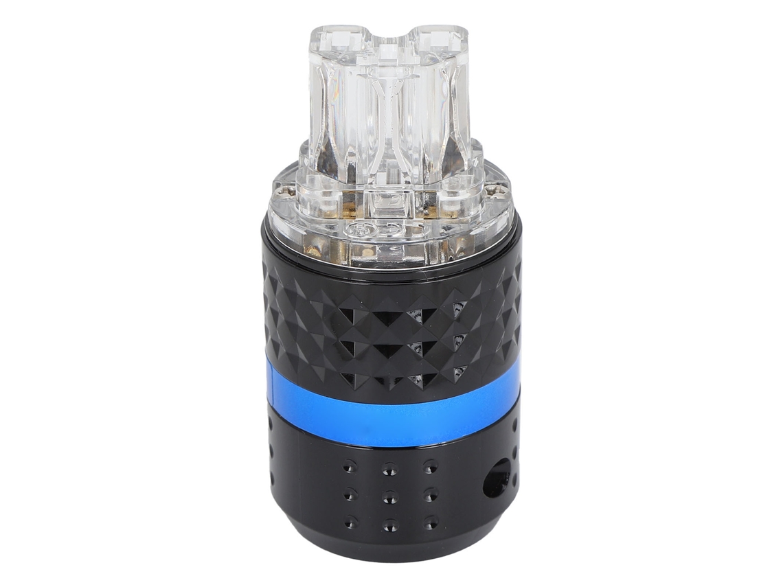 Plugue De Alimentação De Áudio Monosaudio F103r Fêmea Em Cobre Puro Com Revestimento De Ródio 100-250v
