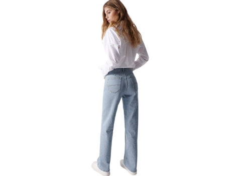 Pantalones Vaqueros SALSA JEANS (W27/L32 - Azul)