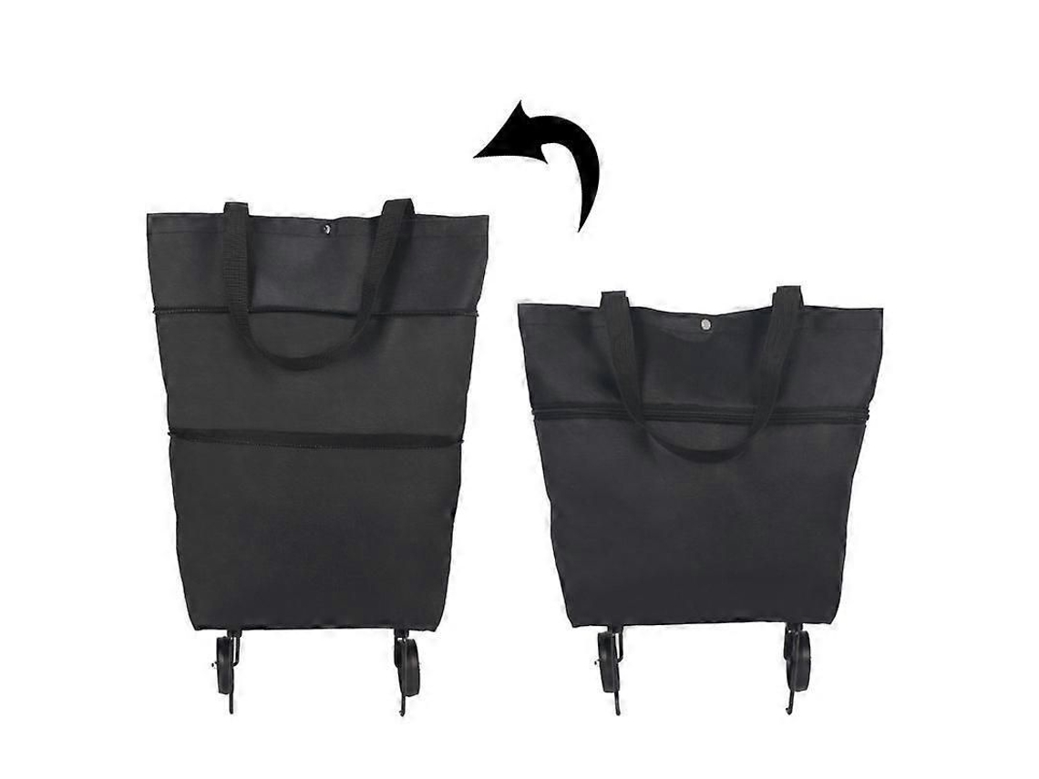 Carrito de compra plegable portátil GOKOCO con ruedas