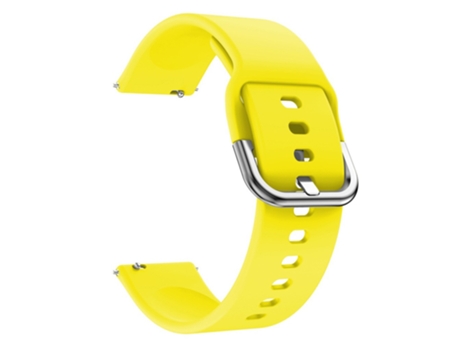 Correa de Silicona 20mm para Samsung Galaxy Watch Active/Galaxy Watch Active2 - amarillo