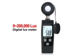 Meter De Luz Digital Portátil Para Medir Intensidad Luminosa Led Plantas Cultivo
