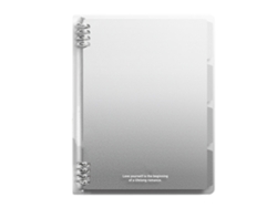 Cuaderno Espiral De 120 Páginas Papel Rayado Espaciado 0.35in Desmontable A Prueba De Tinta Grueso B5 Para Oficina Y Hogar