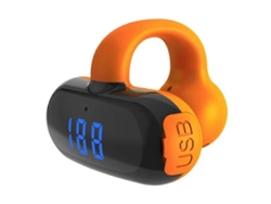 Auriculares inalámbricos Bluetooth F20 con clip para la oreja y pantalla digital Ly Ebike
