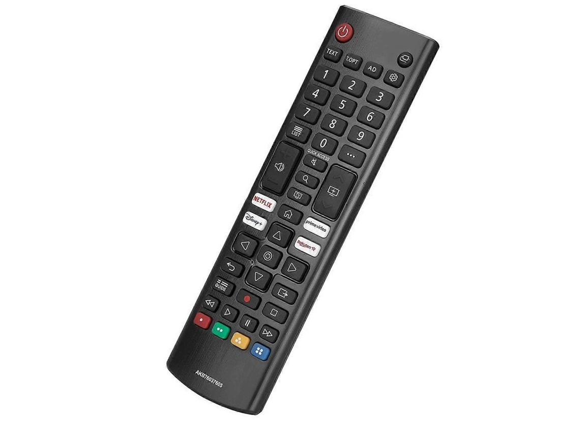 Mando A Distancia Lg Tv Akb76037605, Infrarrojos Mejorados Con Teclas Para Prime Video Y Rakuten Tv.
