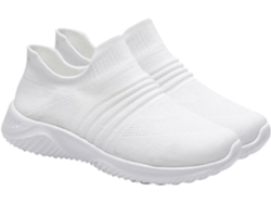 1 par de zapatillas transpirables para correr y hacer ejercicio.