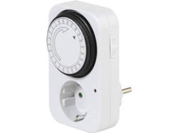 Temporizador analógico 6T VIVANCO 24 h/conjunto 230 V (blanco)