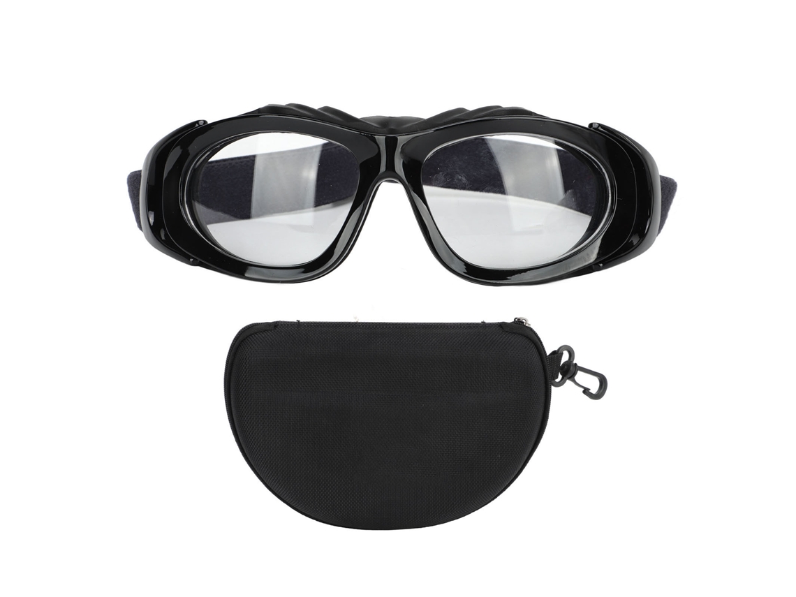 Gafas deportivas protectoras HD para baloncesto, fútbol, ciclismo, running y senderismo - Negras