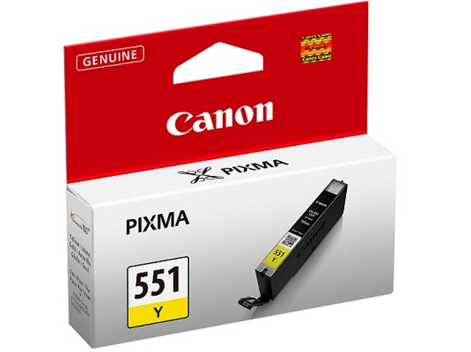 Cartucho de tinta Original CANON CLI551Y Amarillo