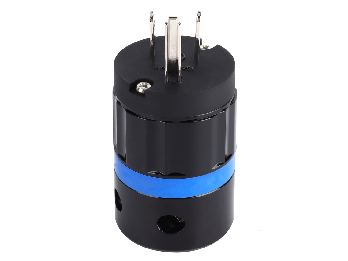 Conector De Alimentación De Audio Monosaudio, Enchufe De Alimentación De Cobre Puro Chapado En Rodio 100-250v (m104r